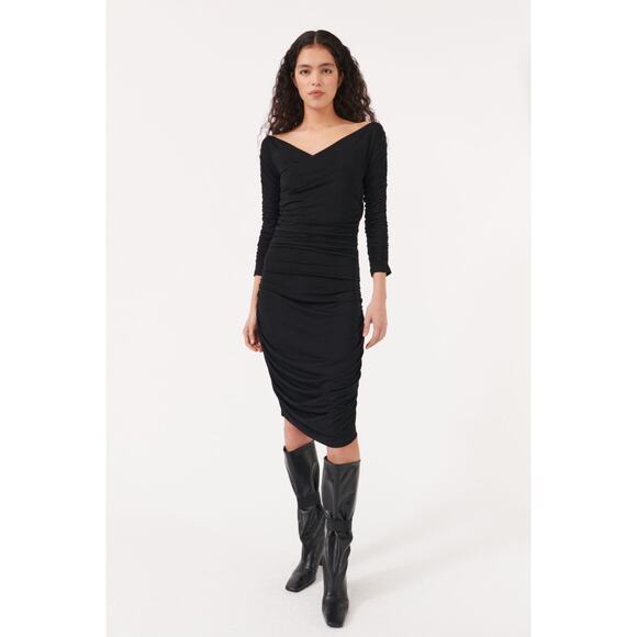 Baum Und Pferdgarten Dresses & Skirts - BAUM UND PFERDGARTEN‎ | NWT Ruched Jelisa Dress | M